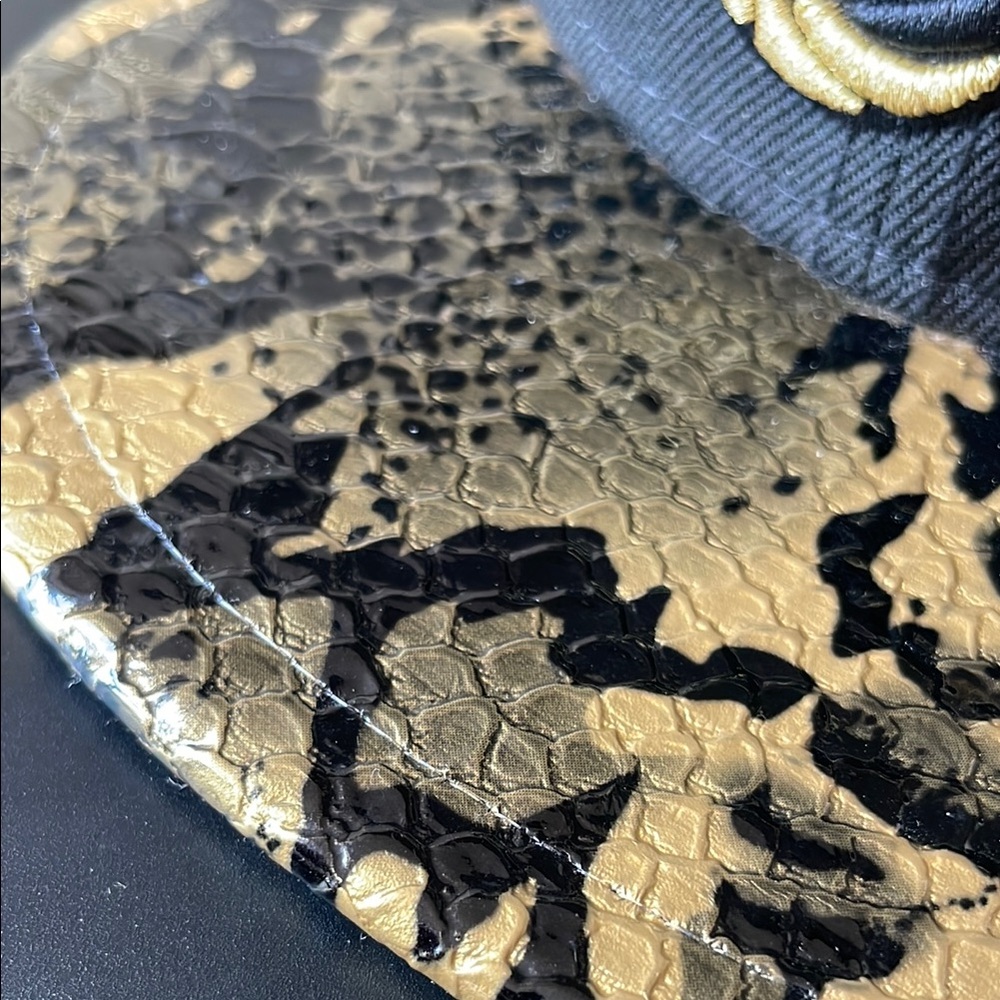 Black and Gold Miami Heat Cap - Picture 7 of 10